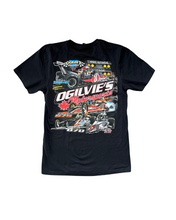 Load image into Gallery viewer, Ogilvie&#39;s Motorsports – Black T-Shirt
