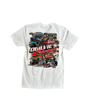 Load image into Gallery viewer, Ogilvie&#39;s Motorsports – White T-Shirt
