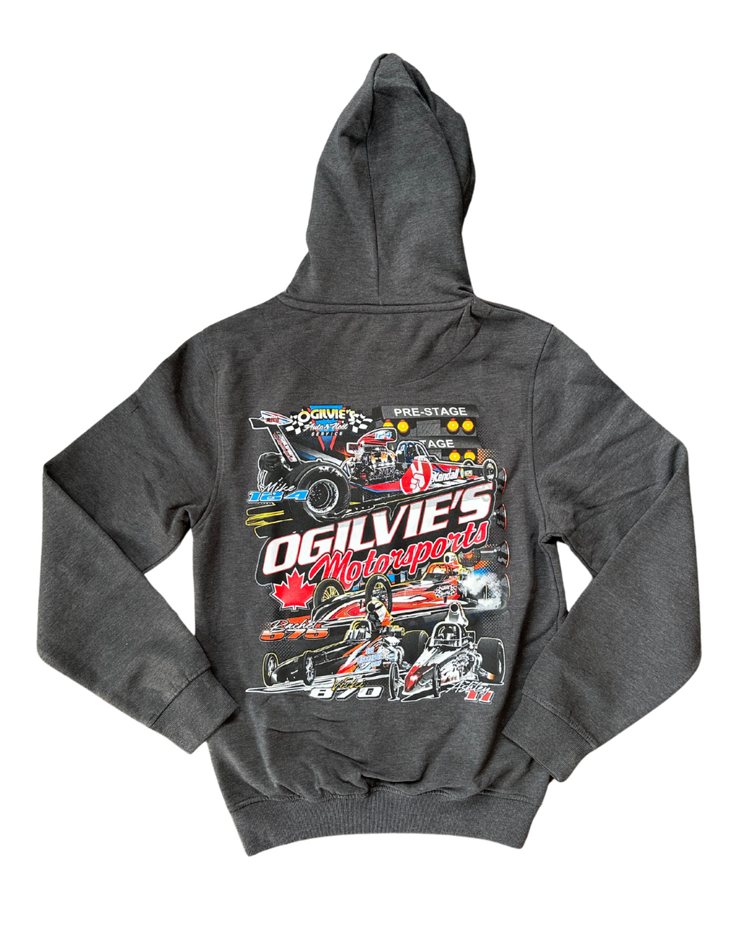 Ogilvie's Motorsports – Grey Hoodie