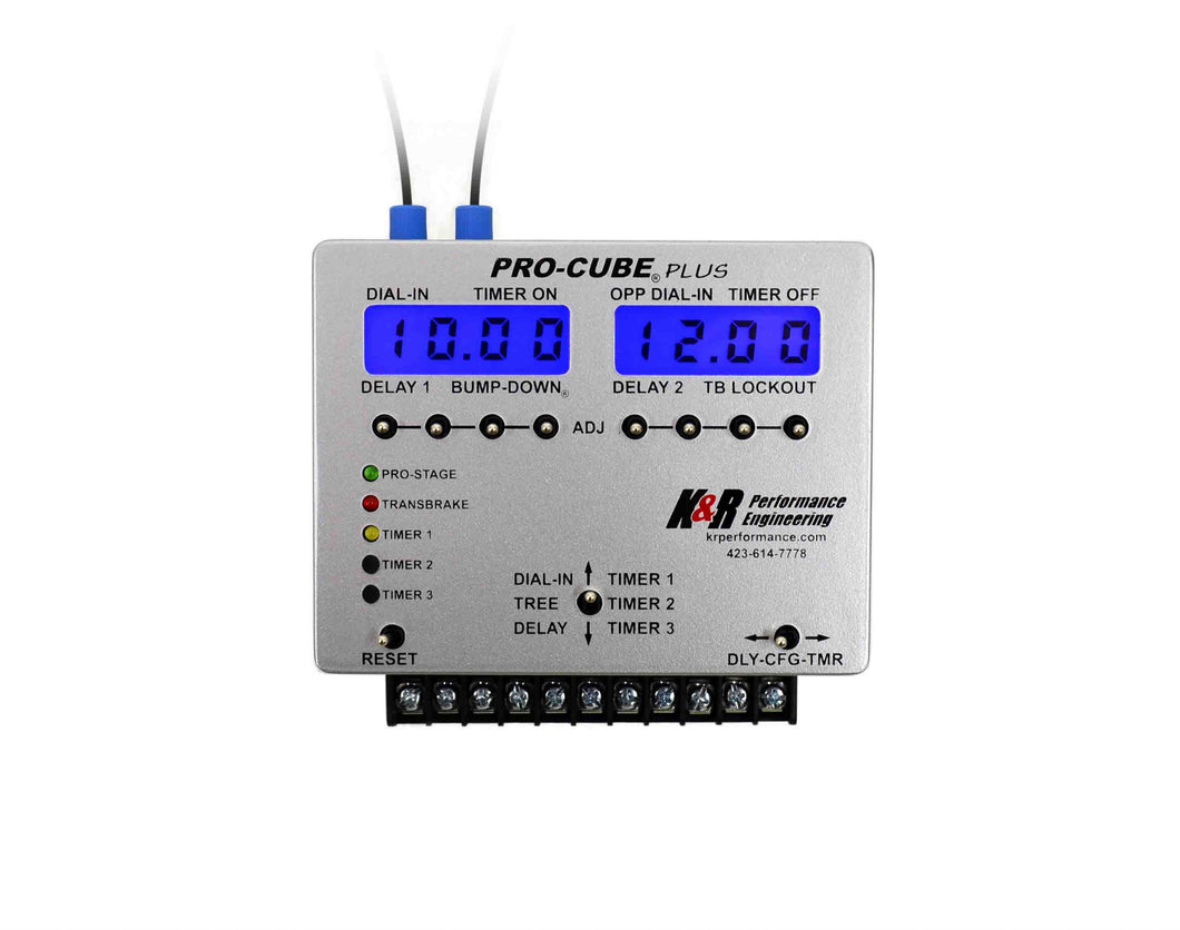 K & R Performance Pro Cube cross over delay with Pro-Stage one 4-Stage Timer, zforce plus Pro Dial outputs
