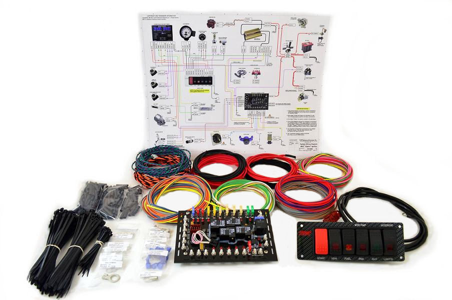 K & R Performance Super Duty Complete Wiring Kit w/diagram 